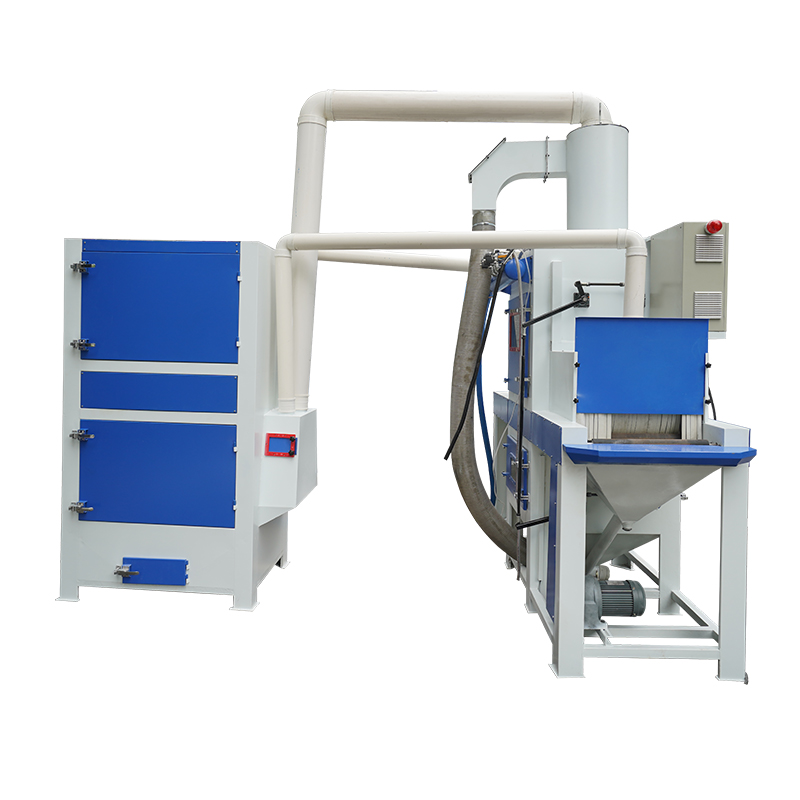 Roller Conveyor Automatic Sandblasting Machine