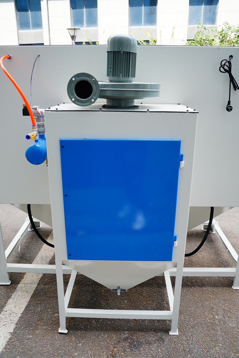 Manual Double Station Sandblasting Cabinet 