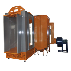 Conveyor Powder Coating Booth System, Manual Spray Booth