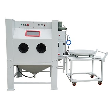 Alloy Wheel Sandblasting Cabinet 