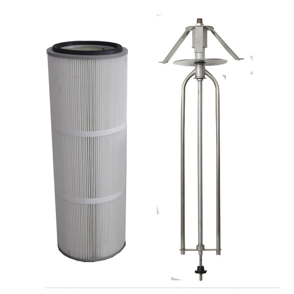 Powder Coating Cartridge Filters - Roatry Wing Type