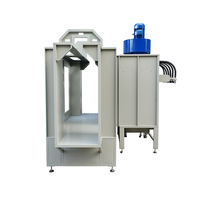 Pass Through Powder Coating Spray Booth