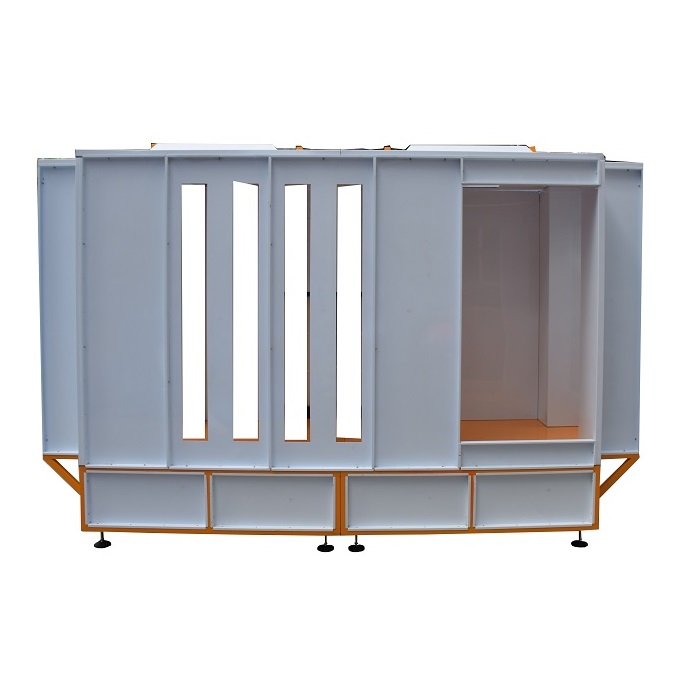 Automatic Powder Coating Booth for LPG Cylinder
